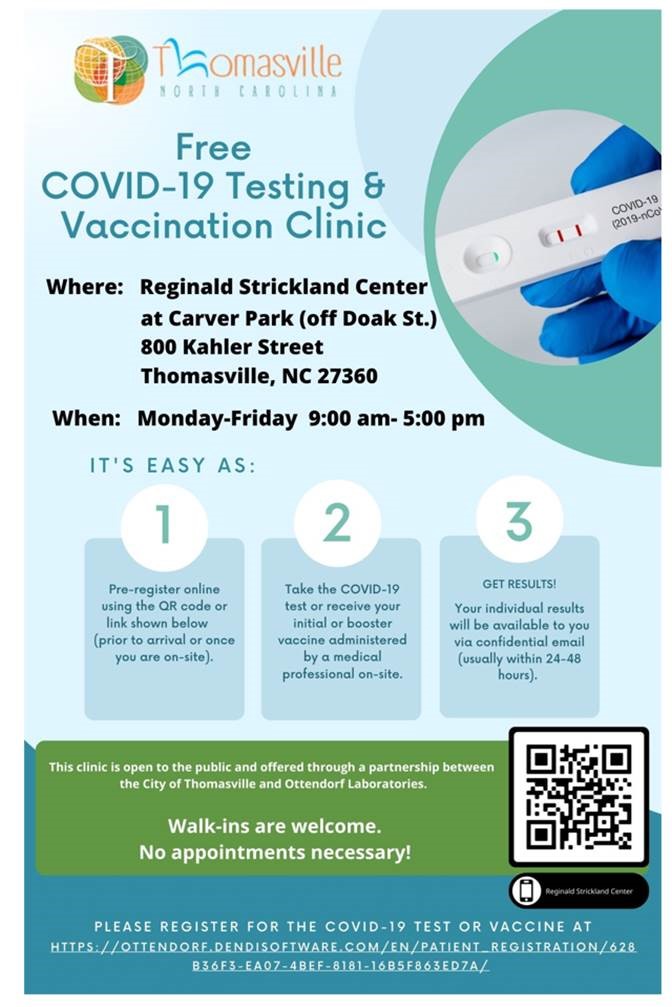COVID-19 Testing & Vaccination Clinic